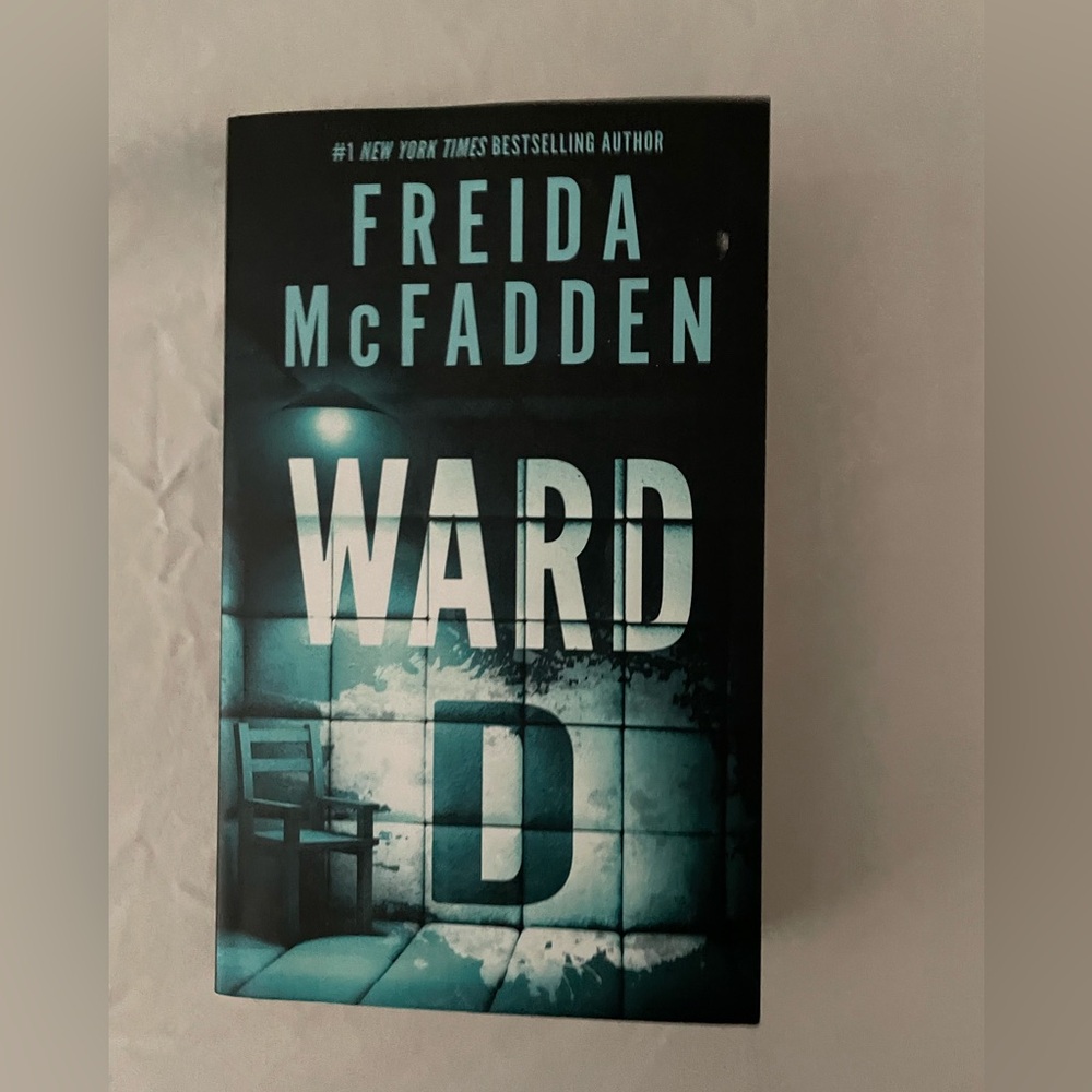 'Ward D' Book - Black and Blue Cover